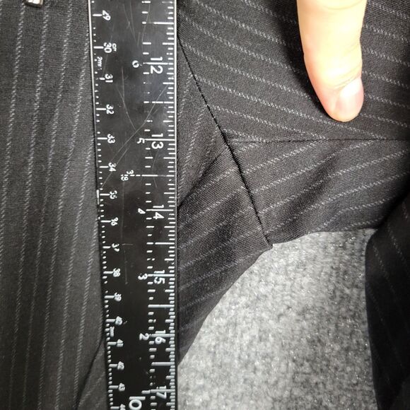 NWT INDUSTRY Republic Clothing Black Pinstripe Drawstring Stretch Pants SIZE XL - Picture 12 of 13